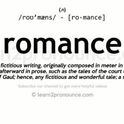 Romance definition